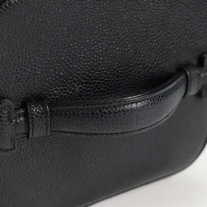 Chanel Black Leather Vanity