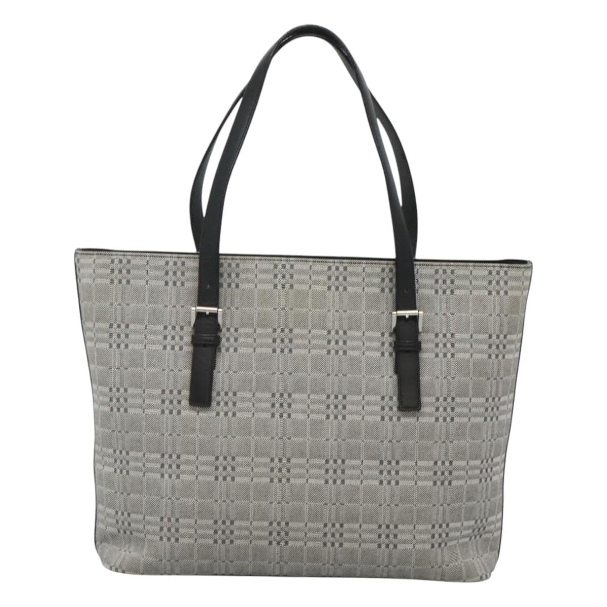 Burberry Gray Canvas Nova Check
