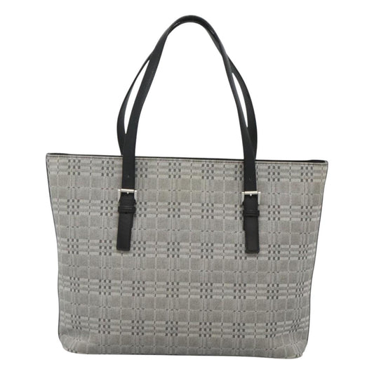 Burberry Gray Canvas Nova Check