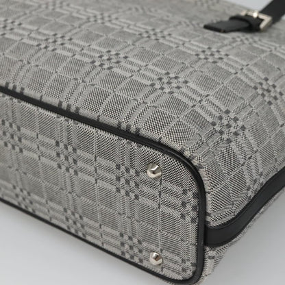 Burberry Gray Canvas Nova Check