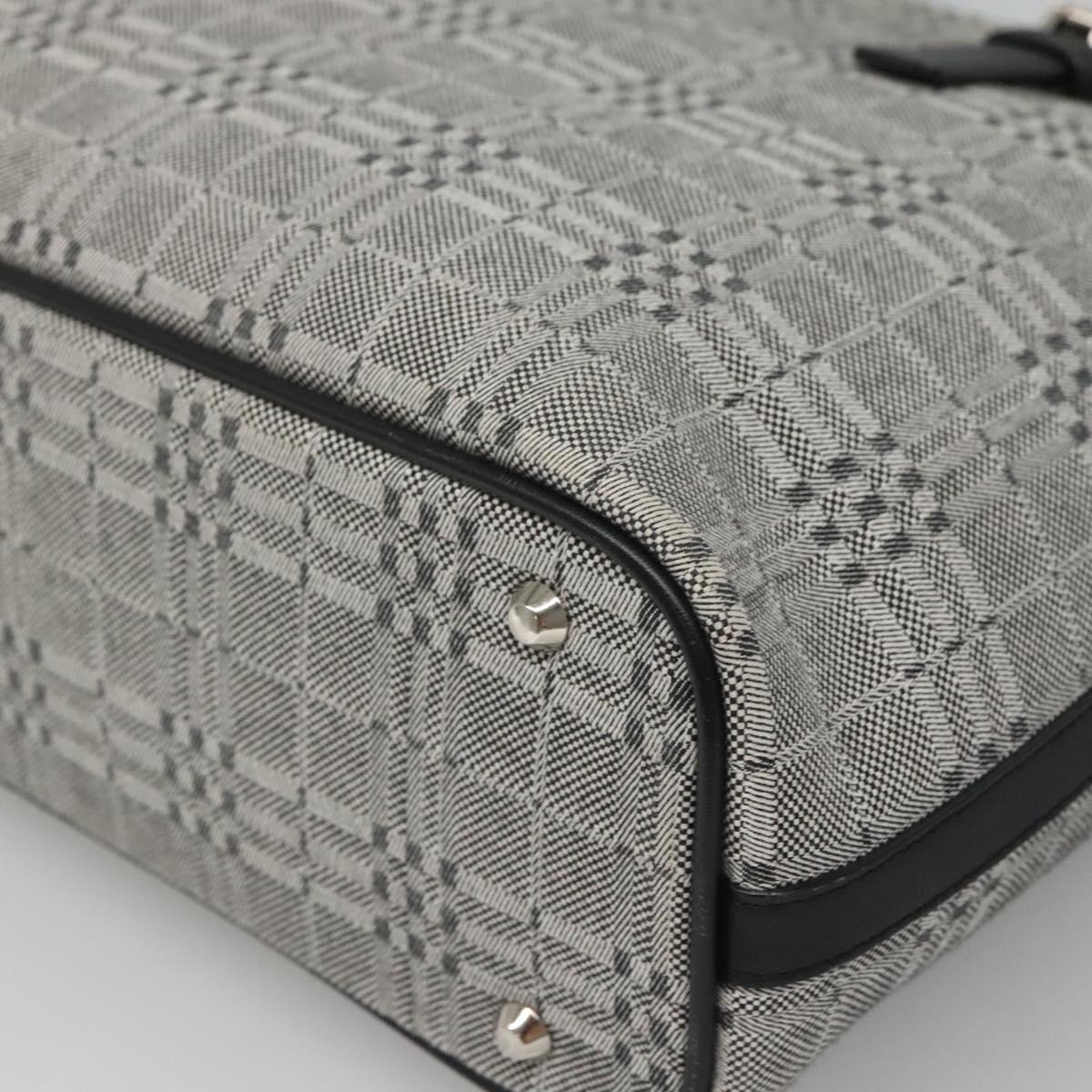 Burberry Gray Canvas Nova Check