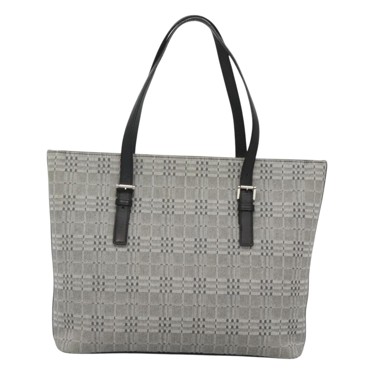 Burberry Gray Canvas Nova Check