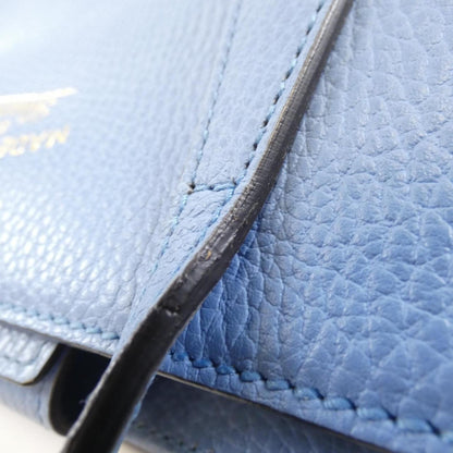 Gucci Blue Leather Swing