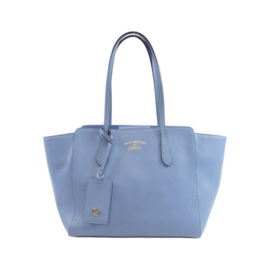 Gucci Blue Leather Swing