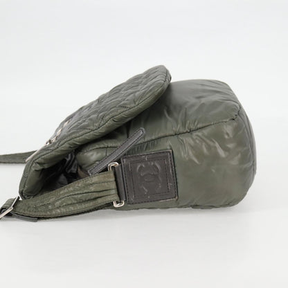 Chanel Brown Nylon Coco Cocoon