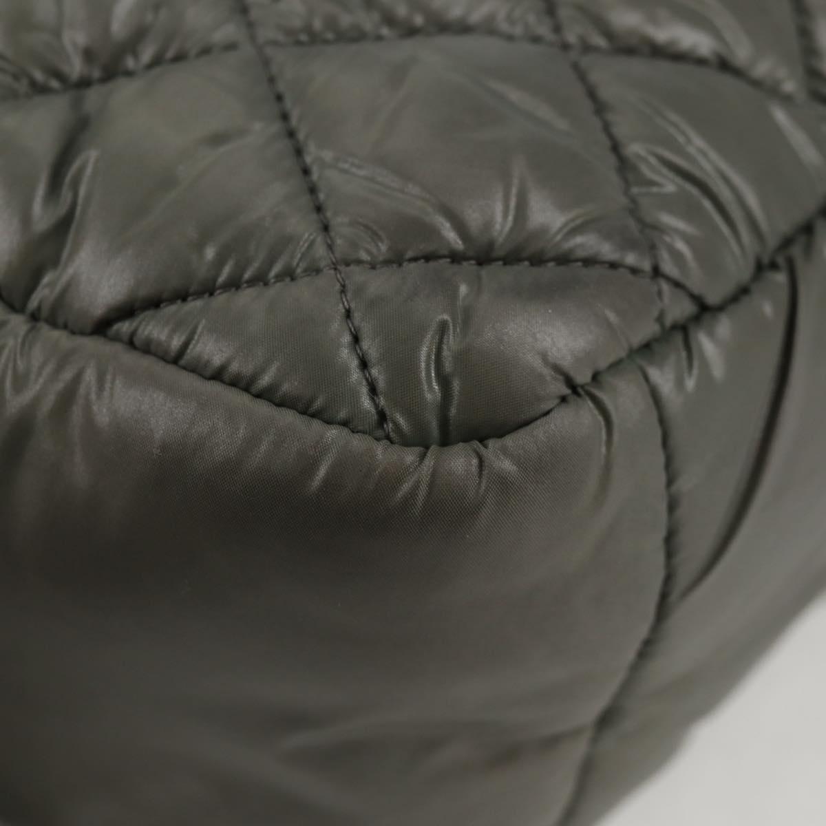 Chanel Brown Nylon Coco Cocoon