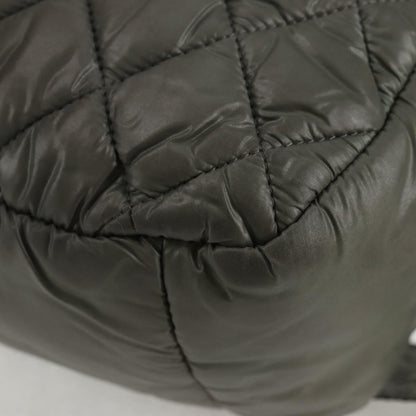 Chanel Brown Nylon Coco Cocoon