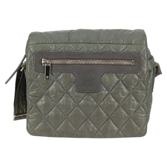 Chanel Brown Nylon Coco Cocoon