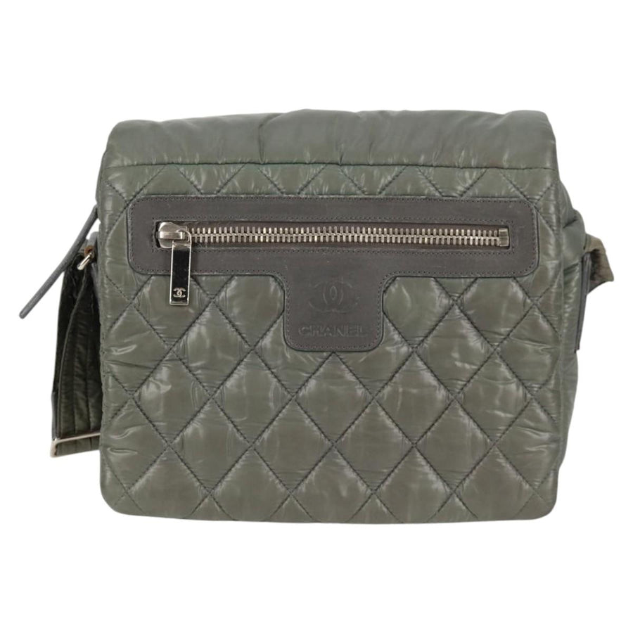 Chanel Brown Nylon Coco Cocoon