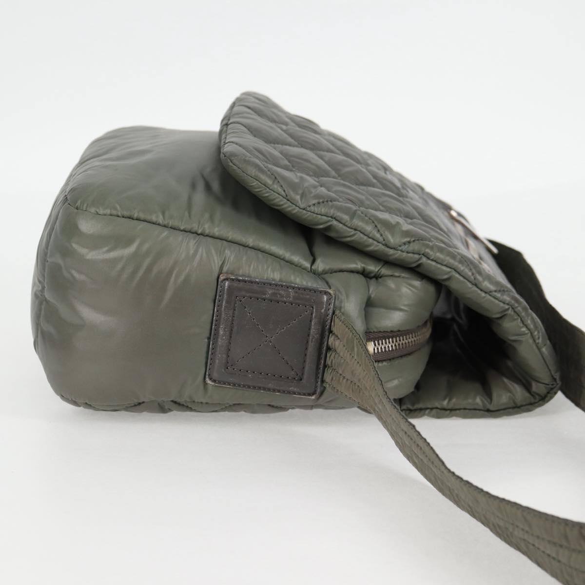 Chanel Brown Nylon Coco Cocoon