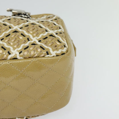 Chanel Brown Leather Camera