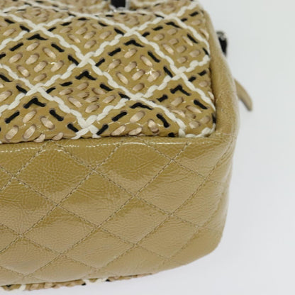 Chanel Brown Leather Camera