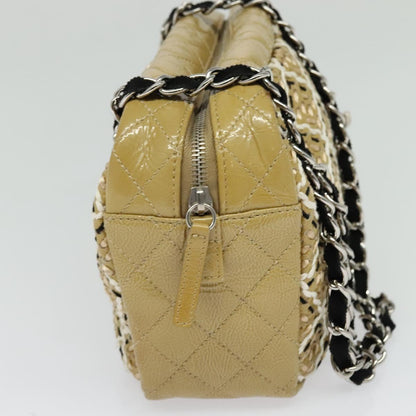 Chanel Brown Leather Camera