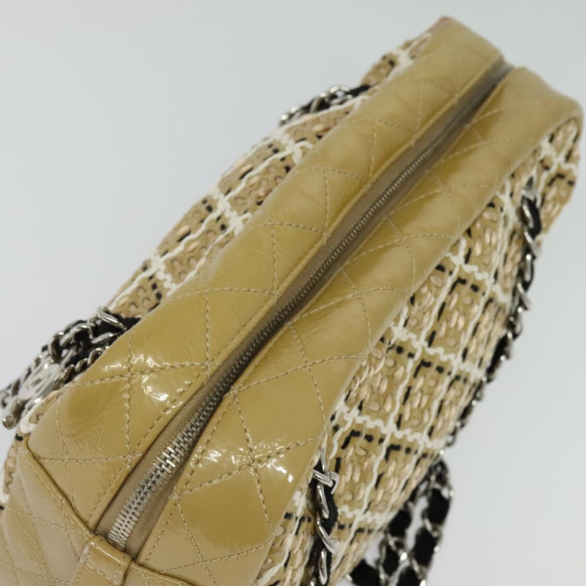 Chanel Brown Leather Camera