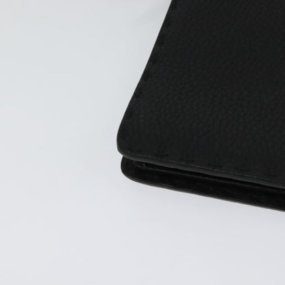 Fendi Black Leather Monster