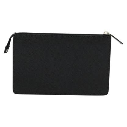Fendi Black Leather Monster