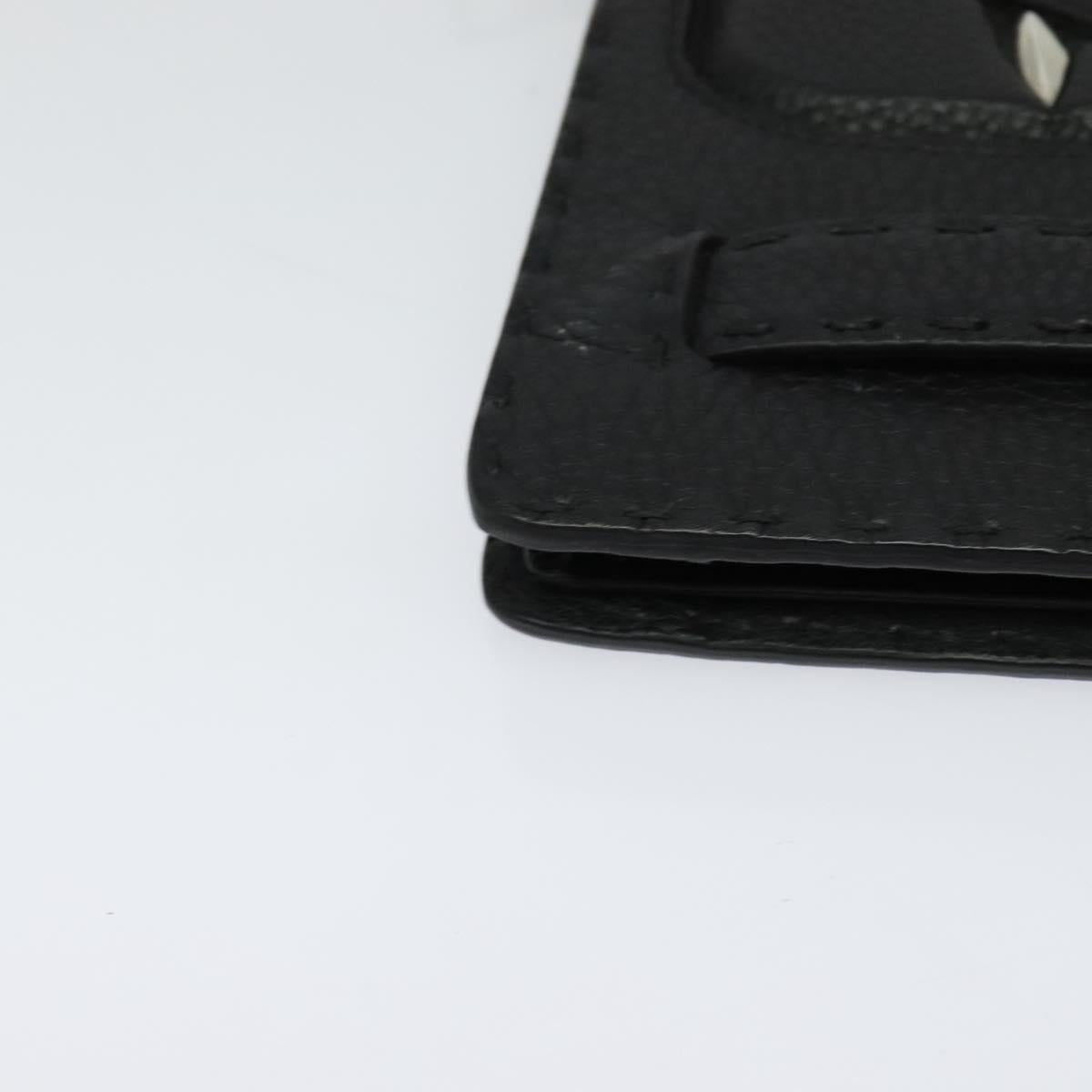 Fendi Black Leather Monster
