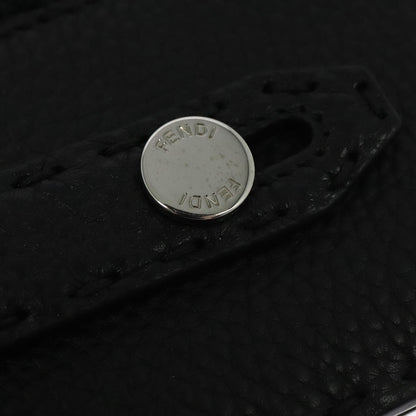 Fendi Black Leather Monster