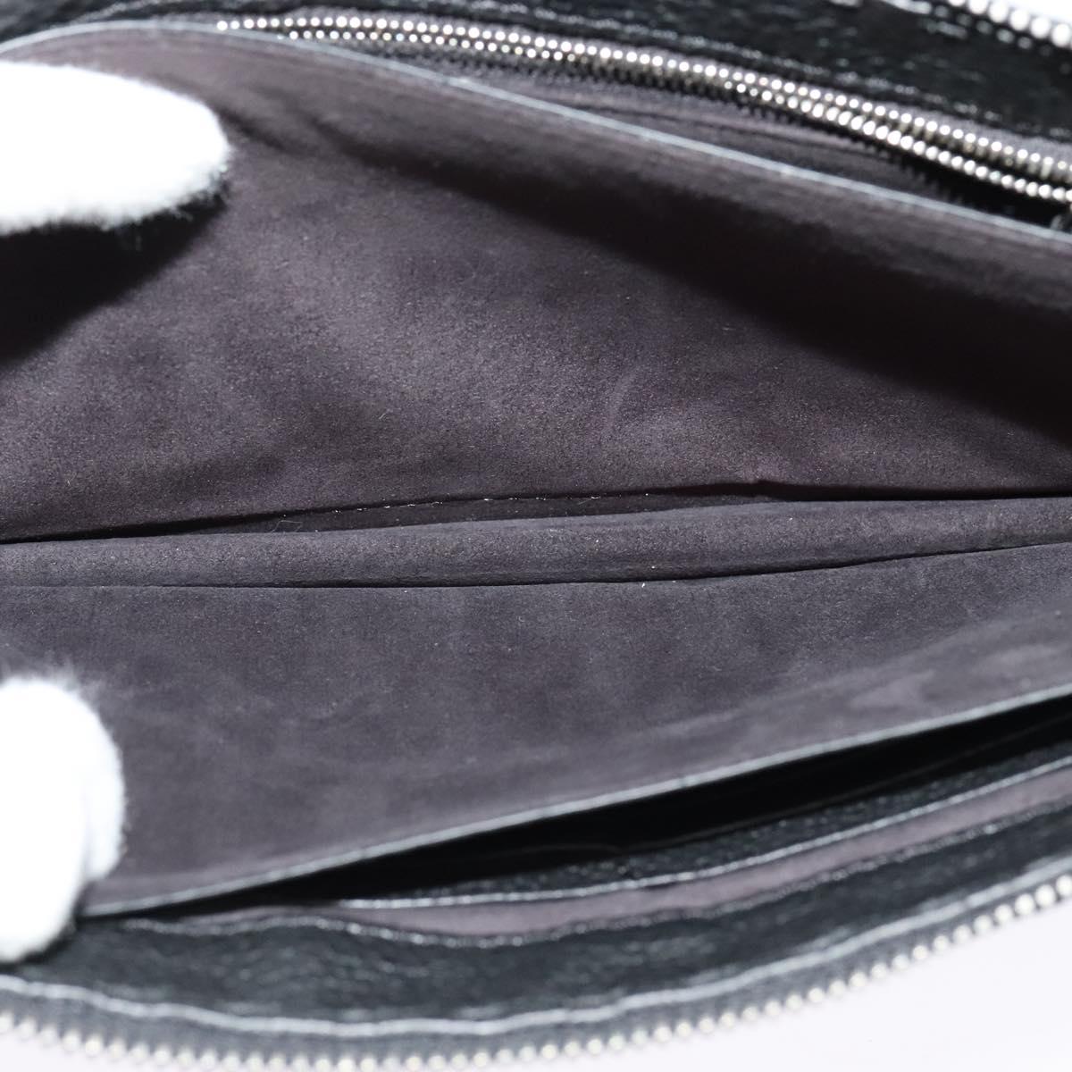 Fendi Black Leather Monster