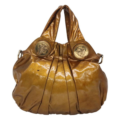 Gucci Gold Patent Leather Hysteria