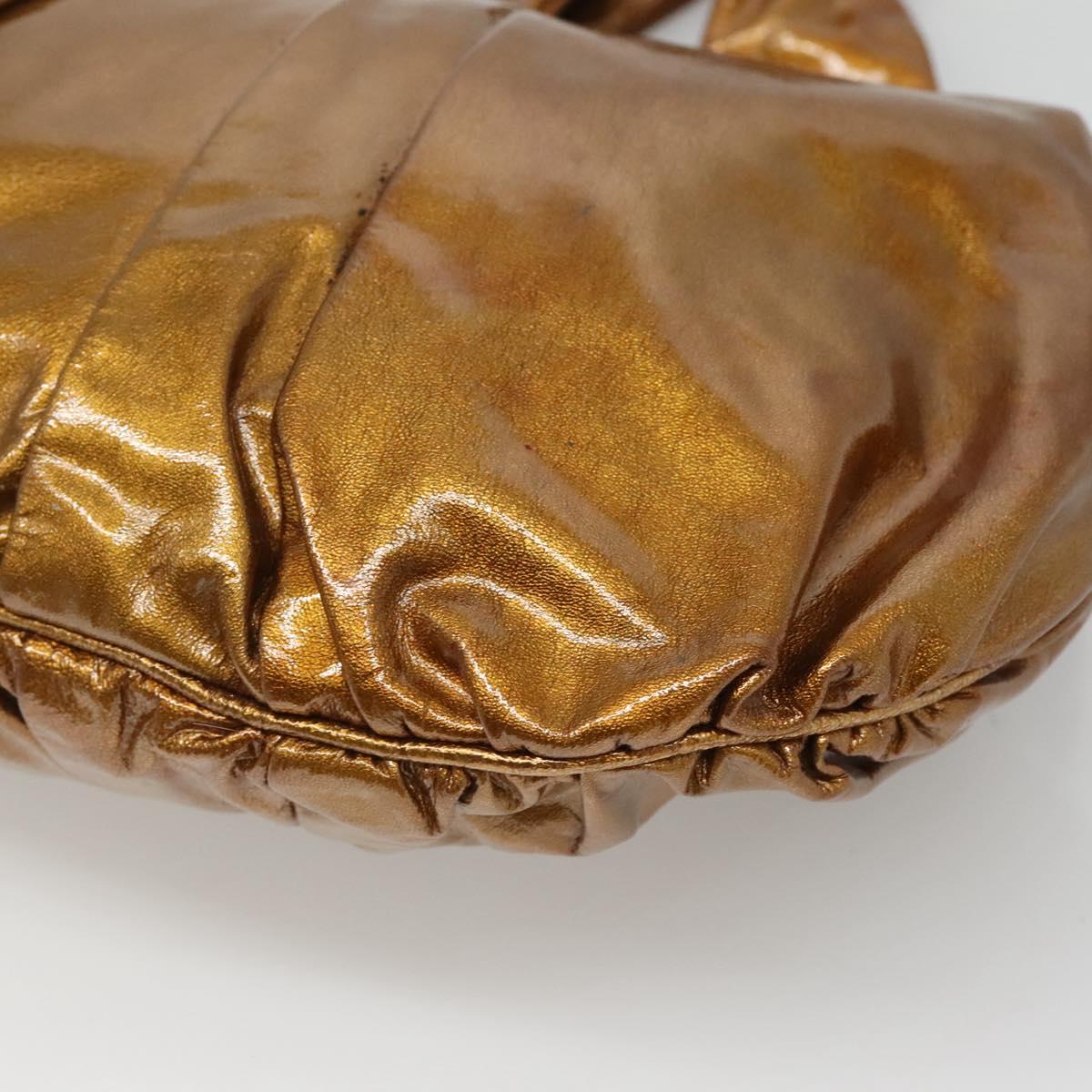 Gucci Gold Patent Leather Hysteria