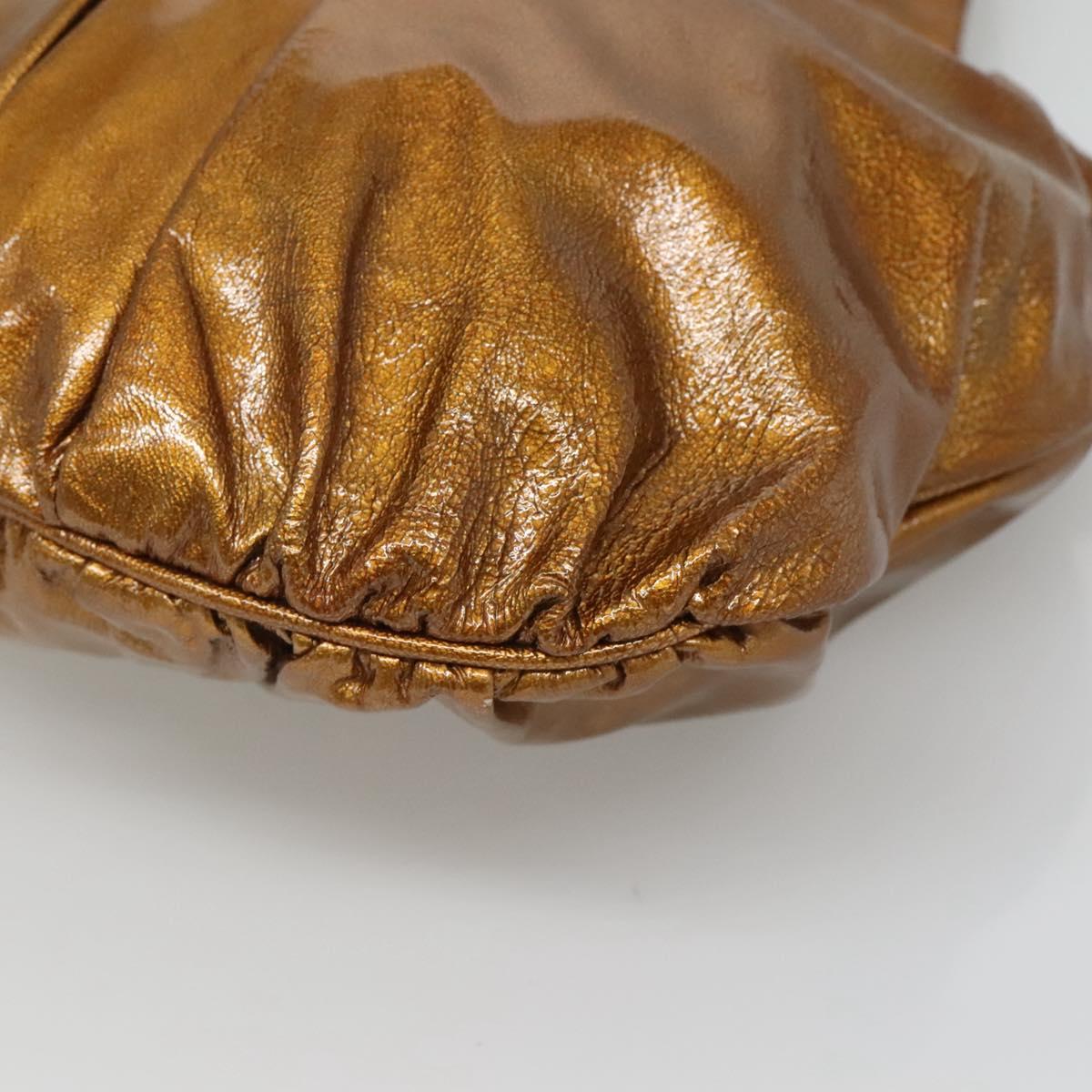 Gucci Gold Patent Leather Hysteria