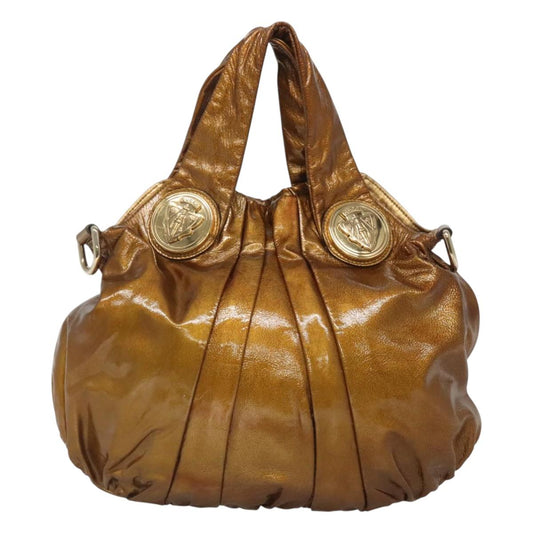Gucci Gold Patent Leather Hysteria