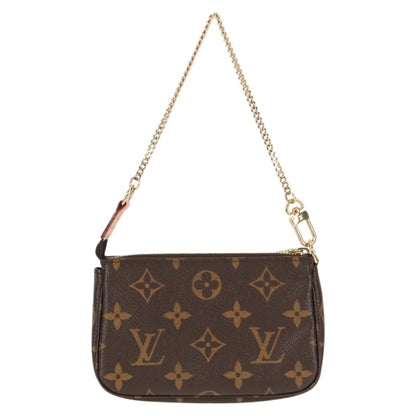 Louis Vuitton Brown Canvas Mini Pochette Accessoires
