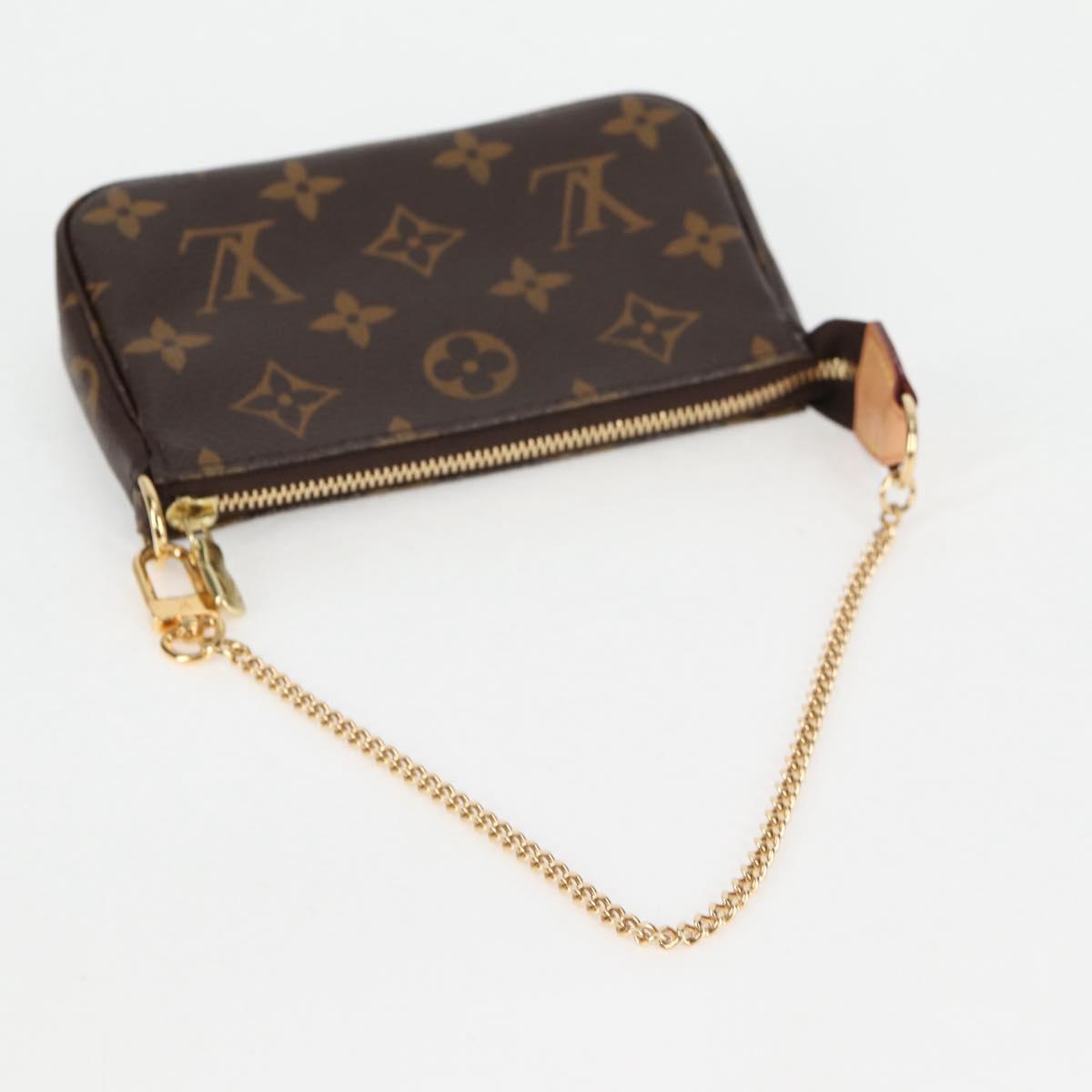 Louis Vuitton Brown Canvas Mini Pochette Accessoires