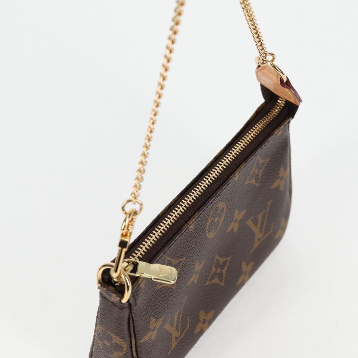 Louis Vuitton Brown Canvas Mini Pochette Accessoires