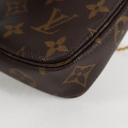 Louis Vuitton Brown Canvas Mini Pochette Accessoires