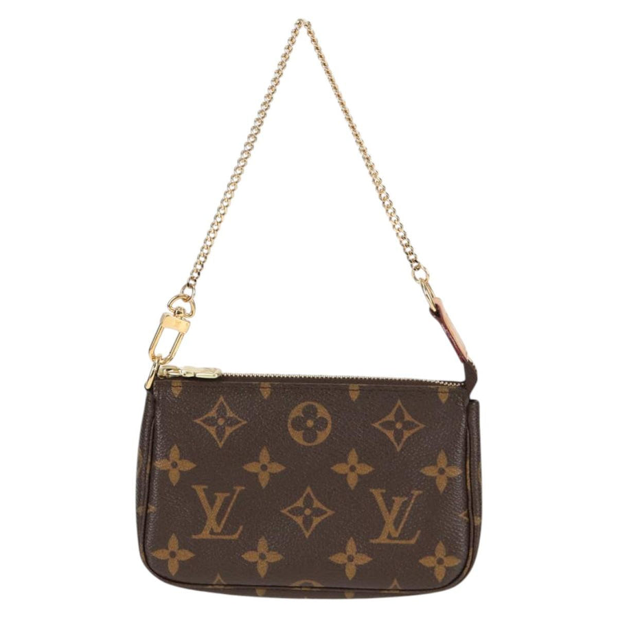 Louis Vuitton Brown Canvas Mini Pochette Accessoires