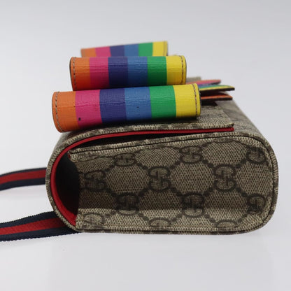 Gucci Brown Canvas Butterfly