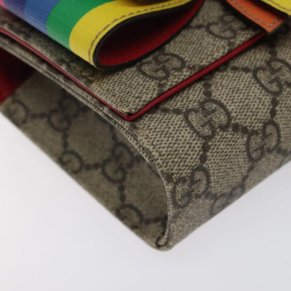 Gucci Brown Canvas Butterfly