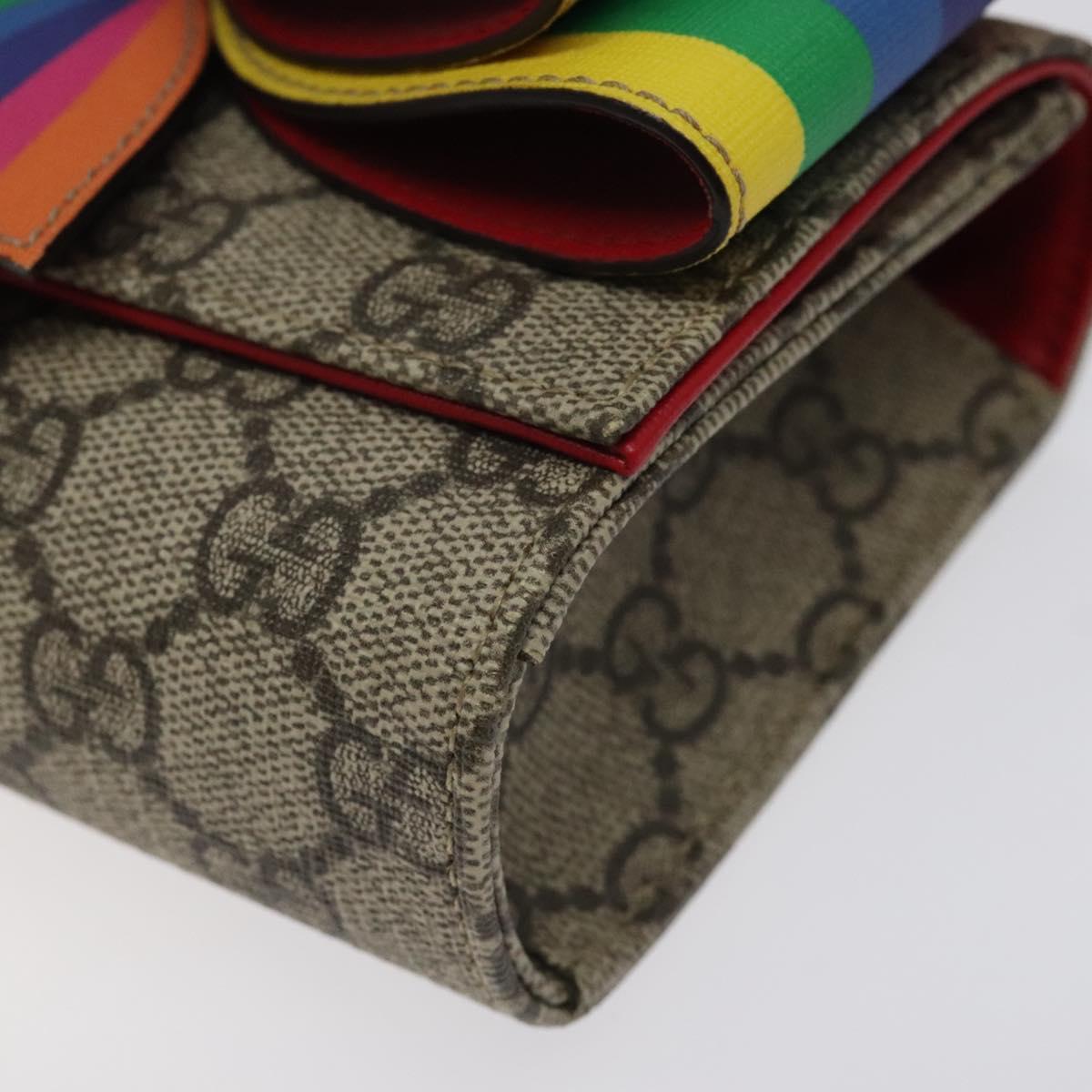 Gucci Brown Canvas Butterfly