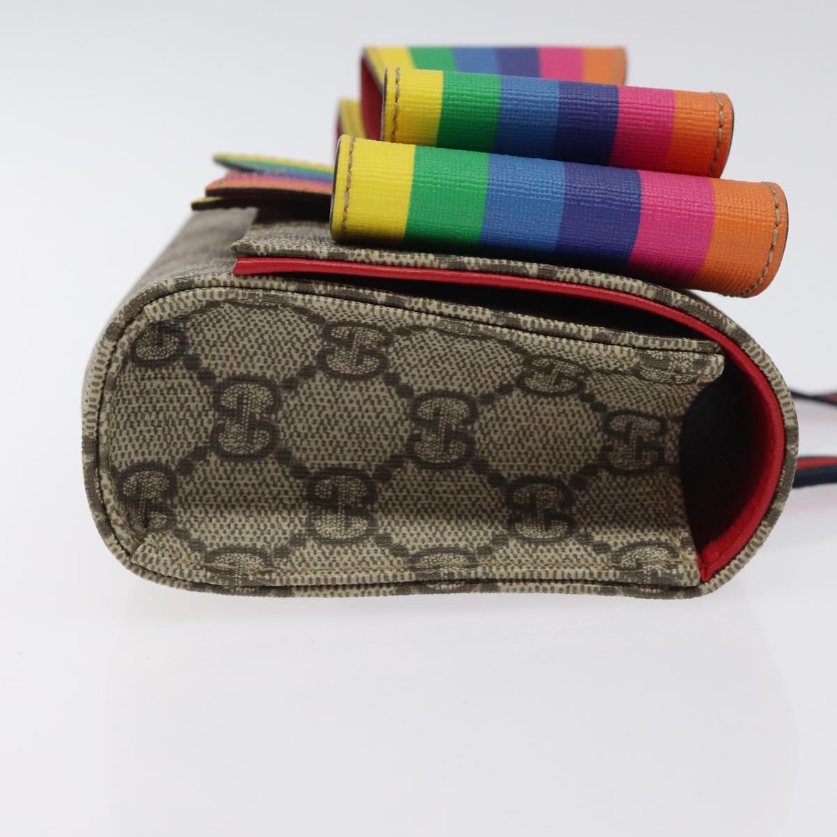 Gucci Brown Canvas Butterfly