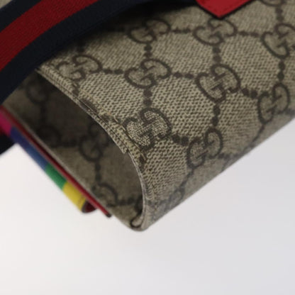 Gucci Brown Canvas Butterfly