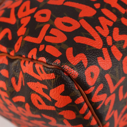 Louis Vuitton Orange Canvas Speedy 30