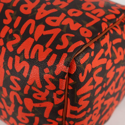 Louis Vuitton Orange Canvas Speedy 30