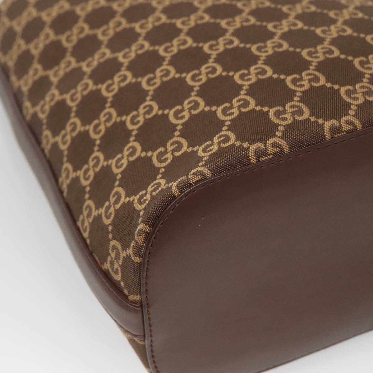 Gucci Brown Canvas Gg Canvas