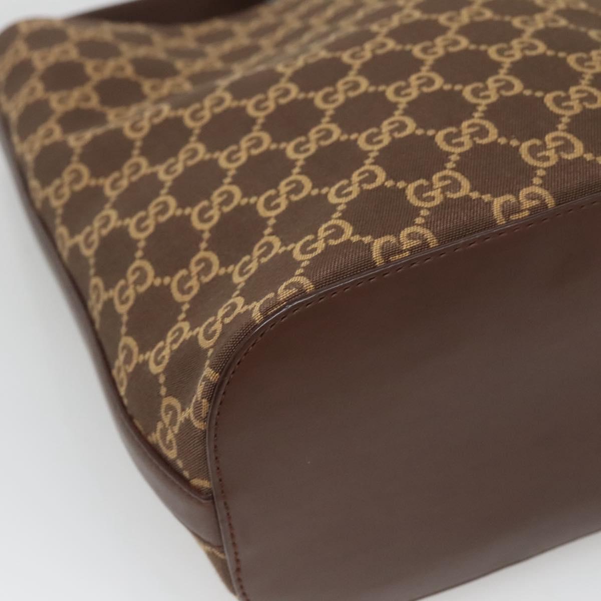 Gucci Brown Canvas Gg Canvas