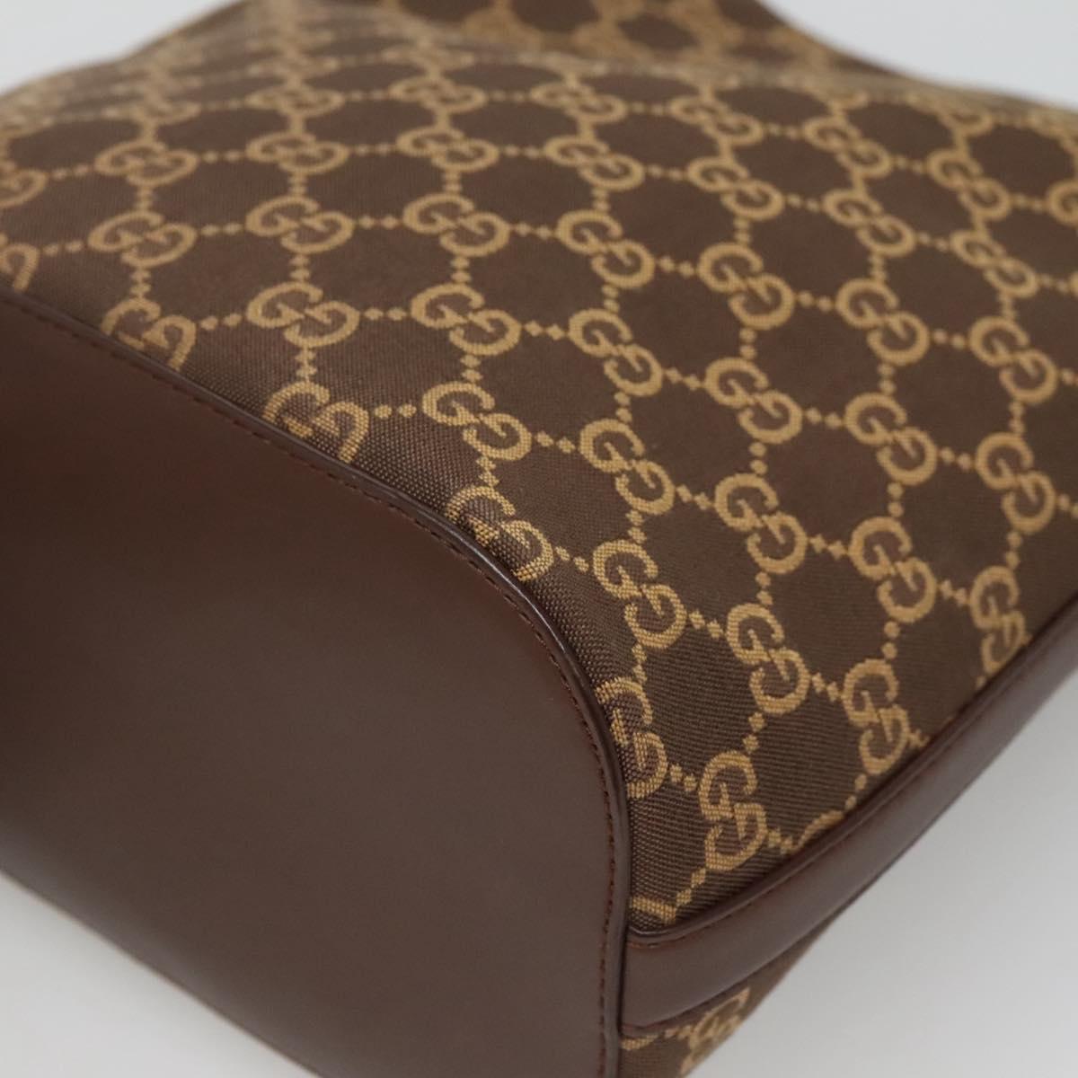 Gucci Brown Canvas Gg Canvas