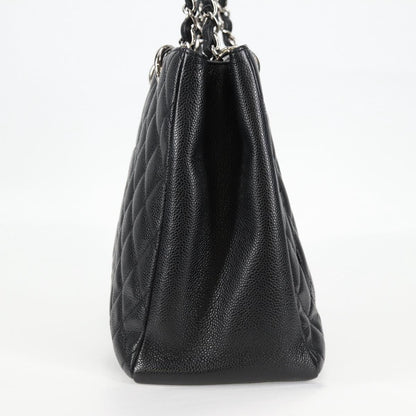 Chanel Black Leather Grand Shopping