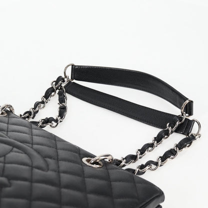 Chanel Black Leather Grand Shopping