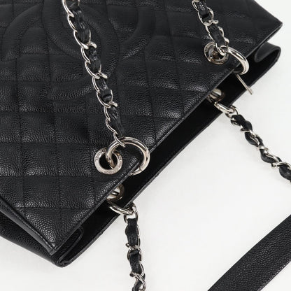 Chanel Black Leather Grand Shopping