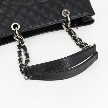 Chanel Black Leather Grand Shopping