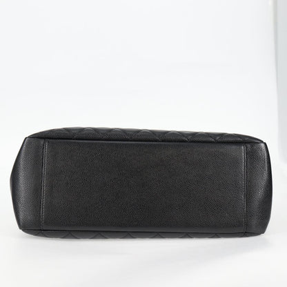 Chanel Black Leather Grand Shopping