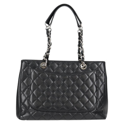 Chanel Black Leather Grand Shopping