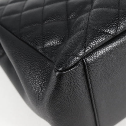 Chanel Black Leather Grand Shopping