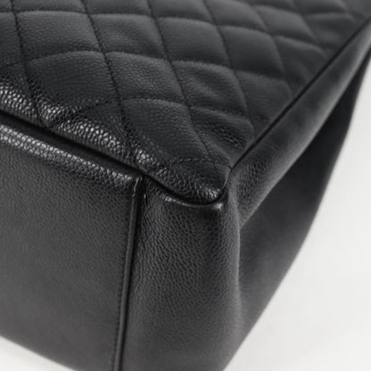 Chanel Black Leather Grand Shopping